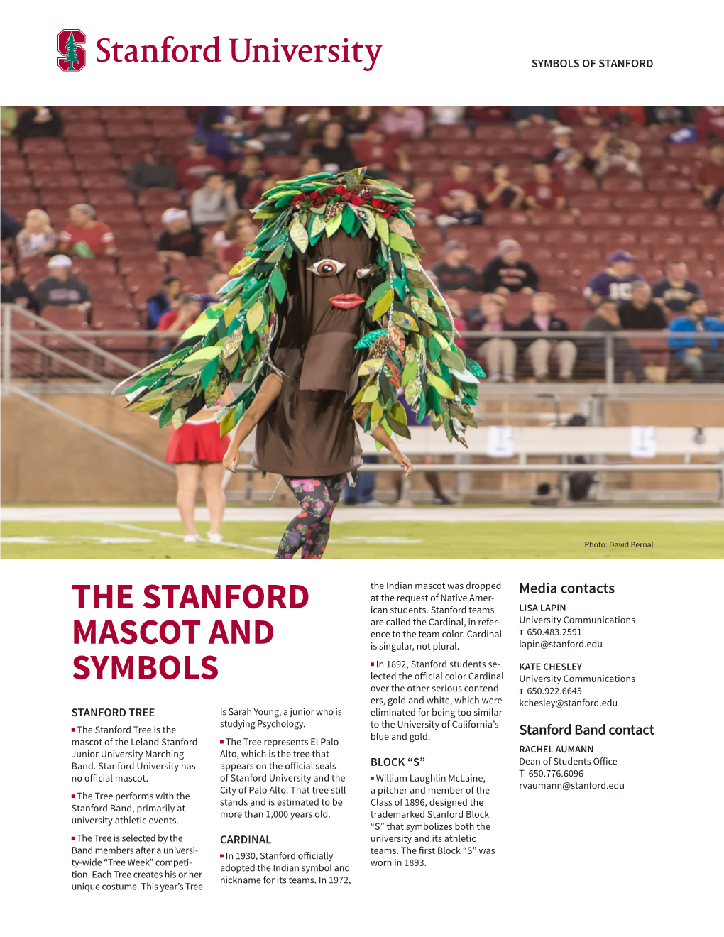 The Stanford Band, Primarily at More Than 1,000 Years Old