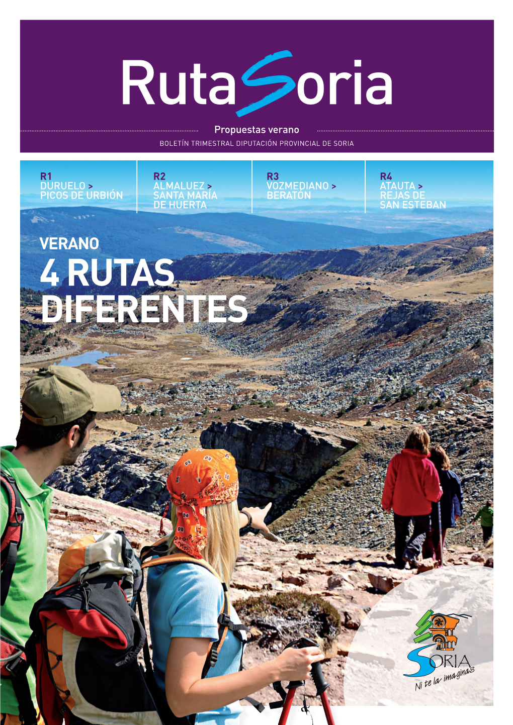 4 RUTAS DIFERENTES Rutasoria / VERANO 2013