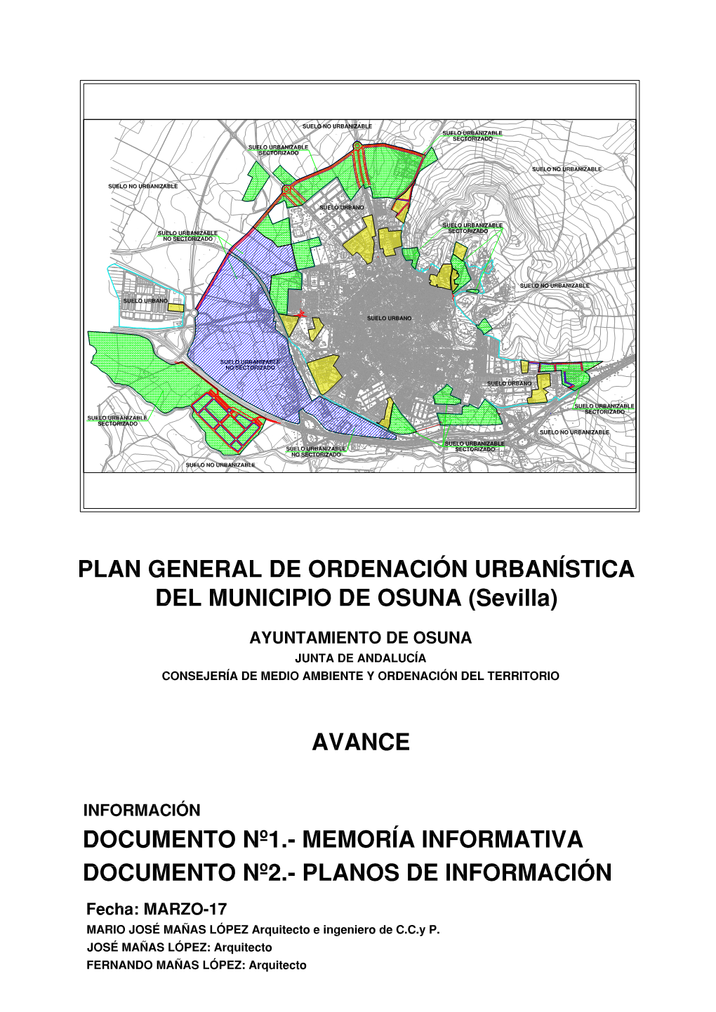 Plan General De Ordenación Urbanística Del Municipio De Osuna (Sevilla)
