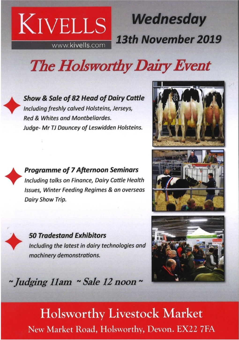 Special Show & Sale of 82 Freshly Calved Cows & Heifers