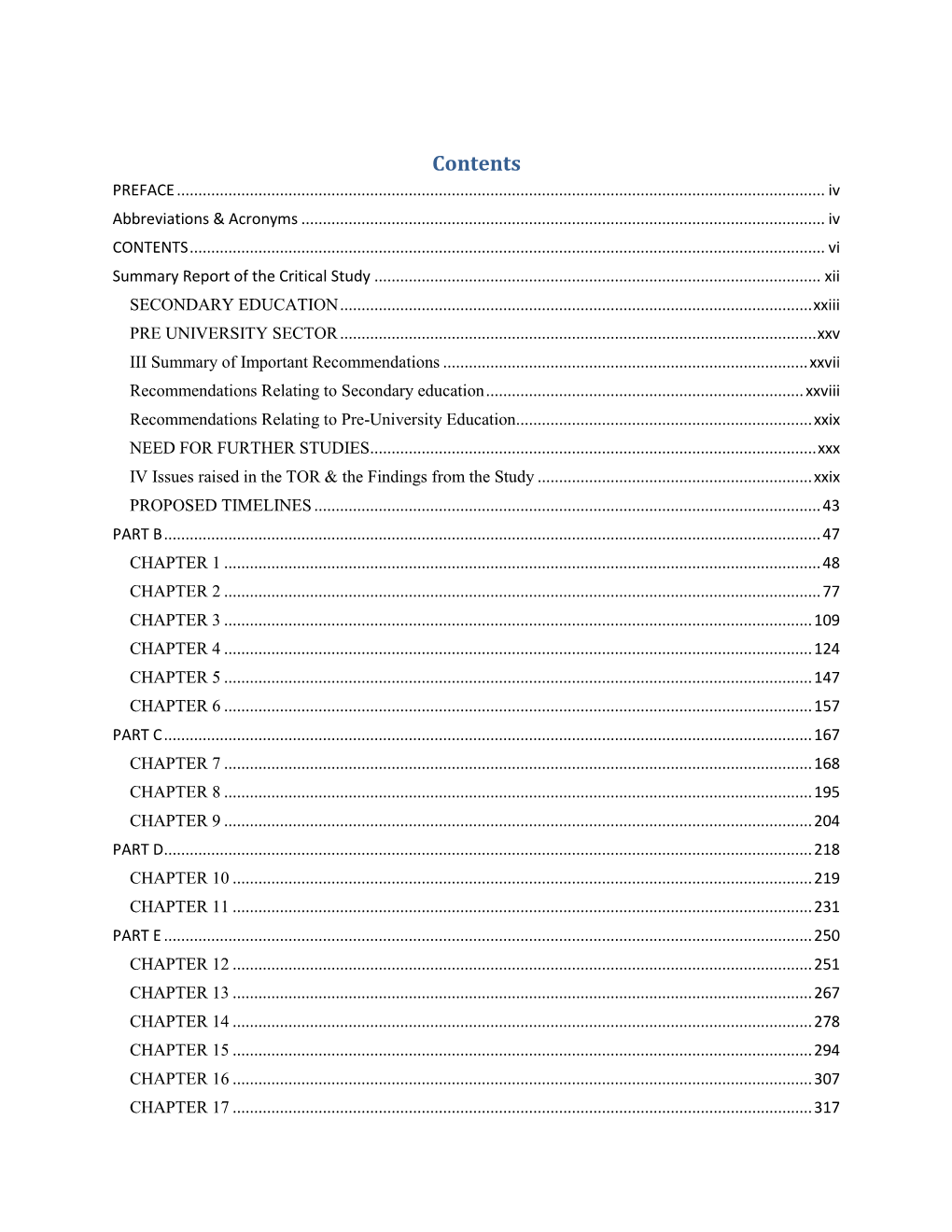 A Critical Study of Pre University Education in Karnataka