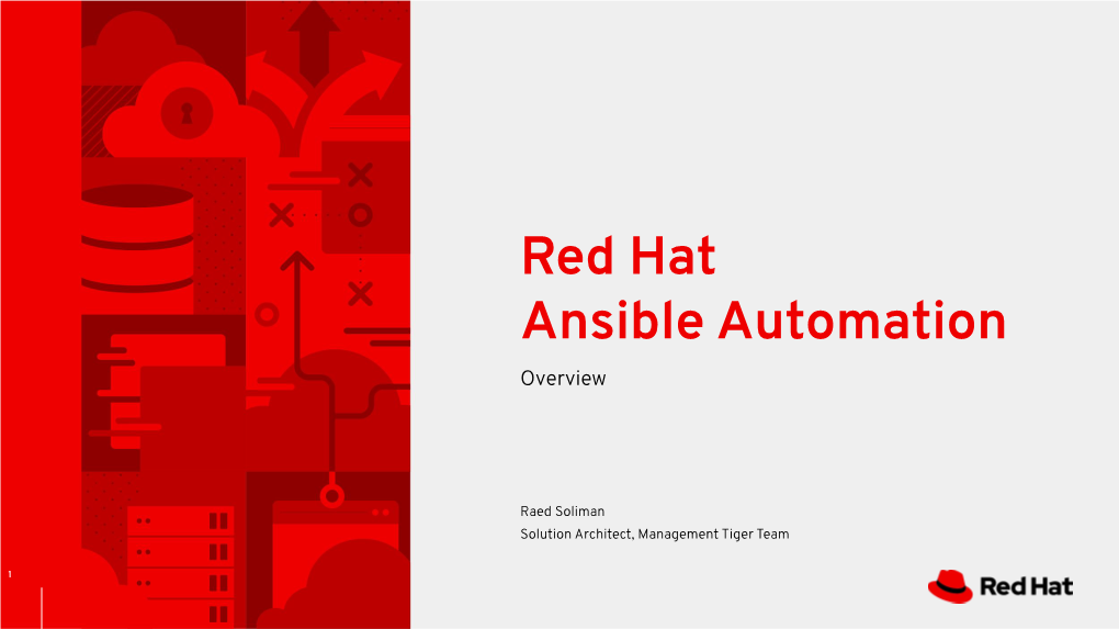 Red Hat Ansible Automation Overview