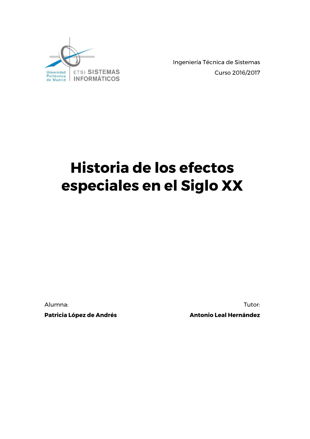 Historia De Los Efectos Especiales En El Siglo XX