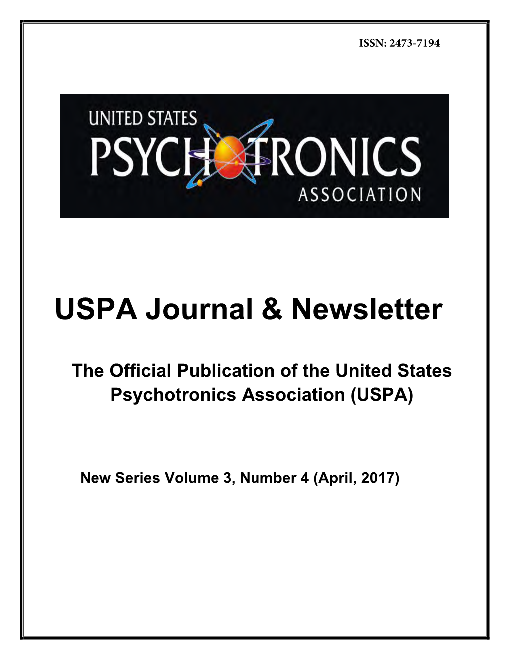 USPA Journal & Newsletter