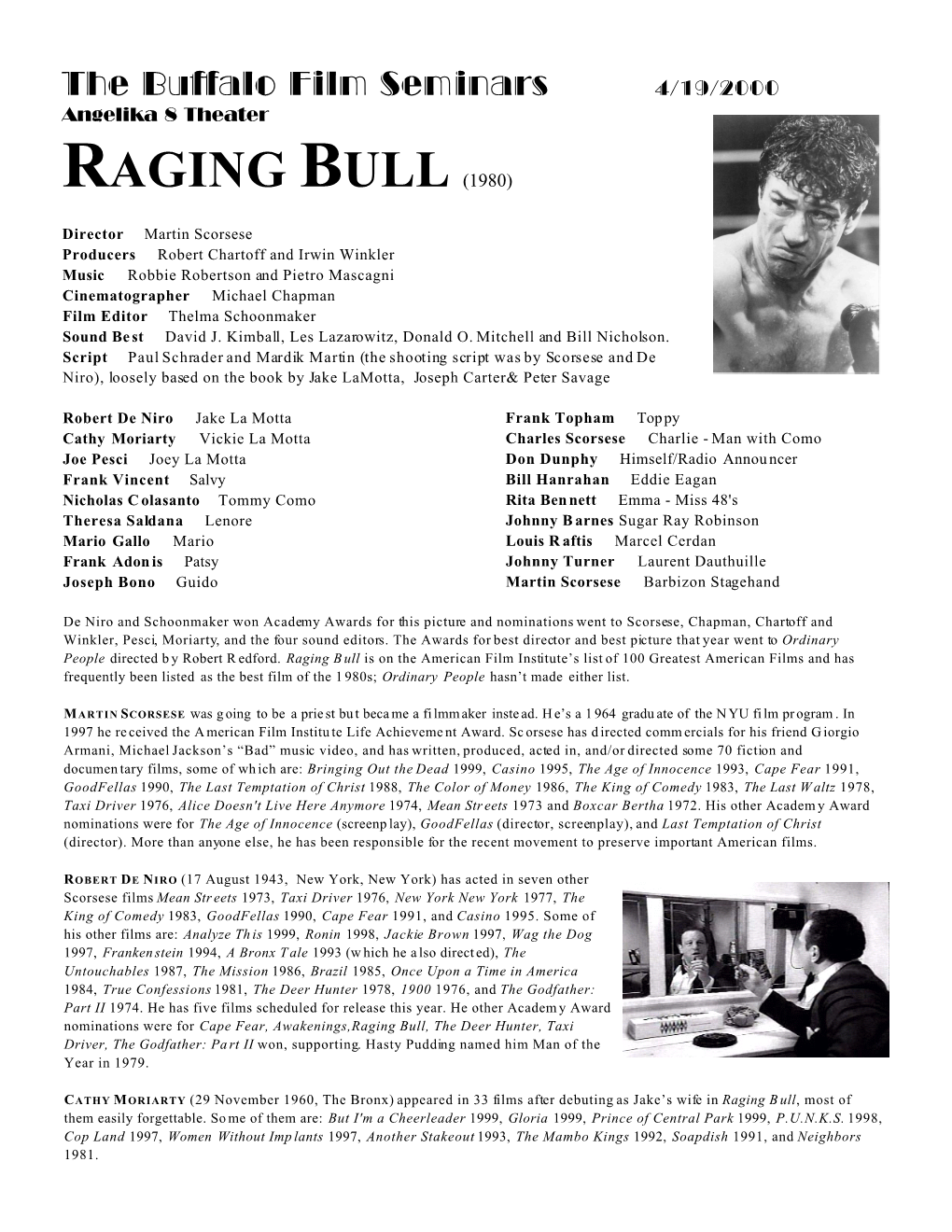 Raging Bull (1980)