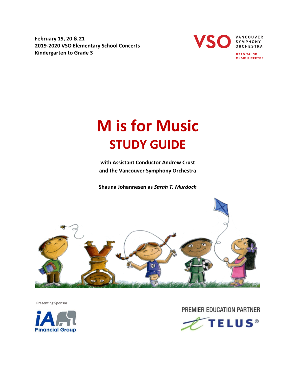 M Is for Music STUDY GUIDE