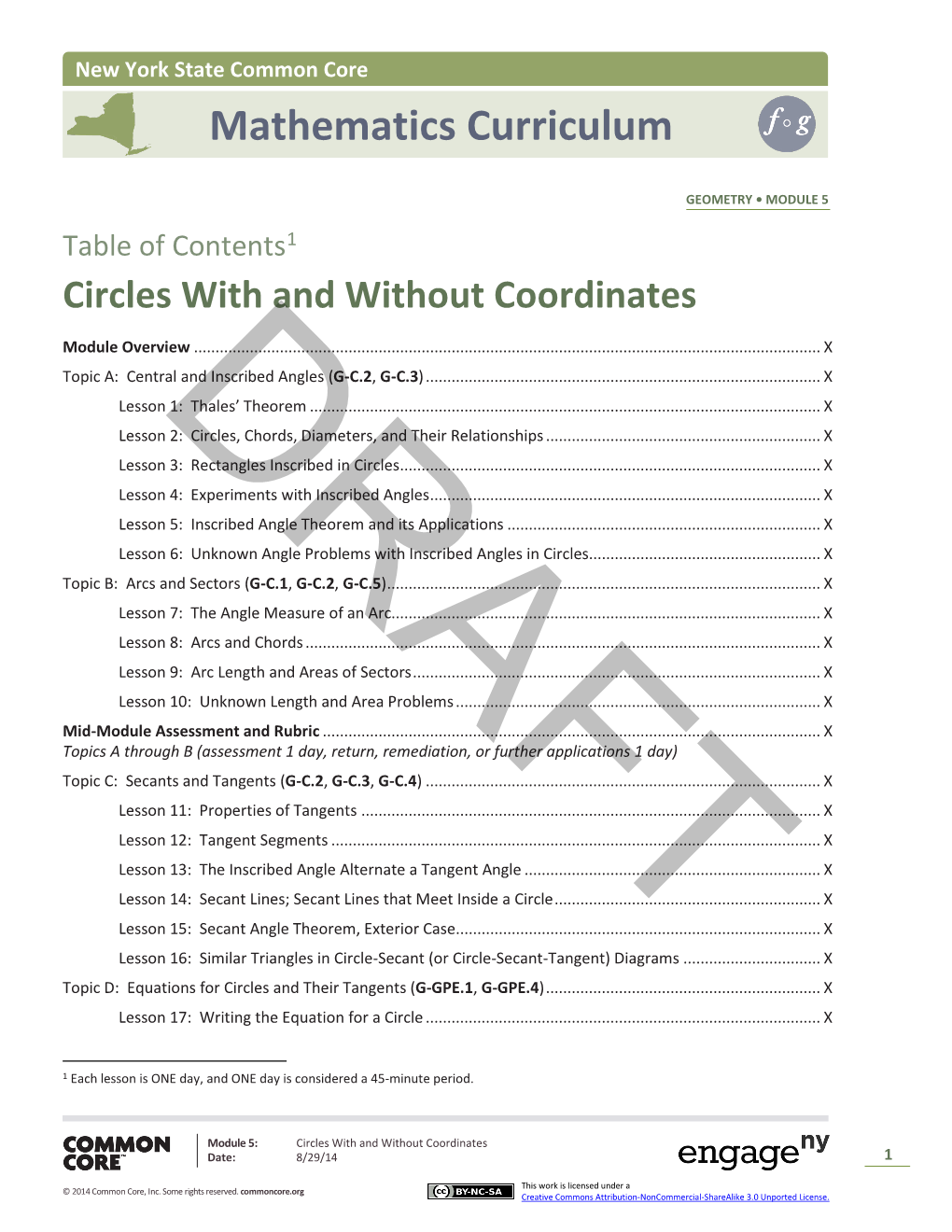 Mathematics Curriculum