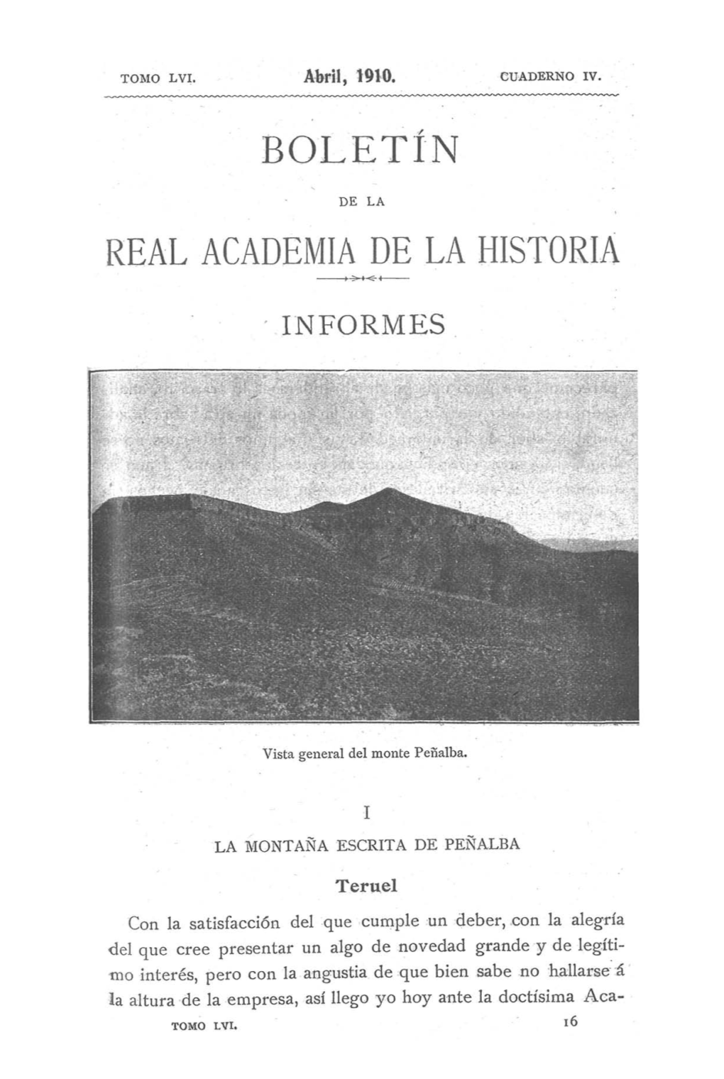 La Montaña Escrita De Peñalba / Juan Cabré Aguiló (Formato PDF)