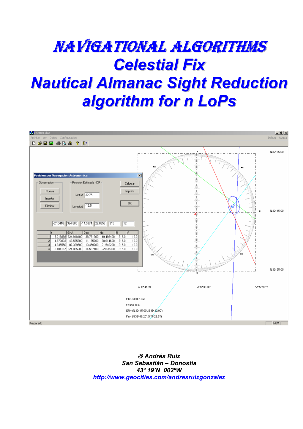 Navigational Algorithms