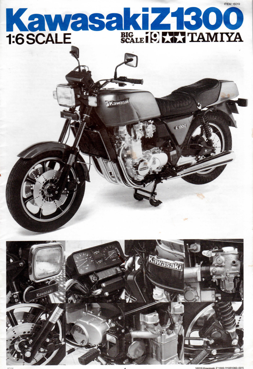 ITEM 16019 1B019 Kawasaki Z 1300