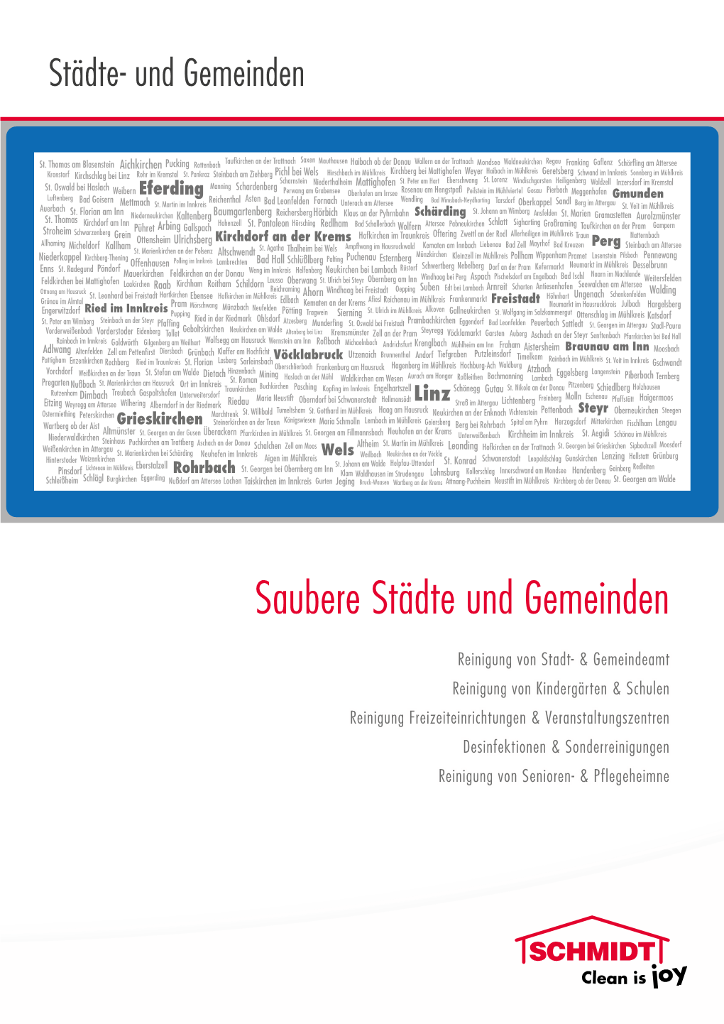 Saubere Städte Und Gemeinden