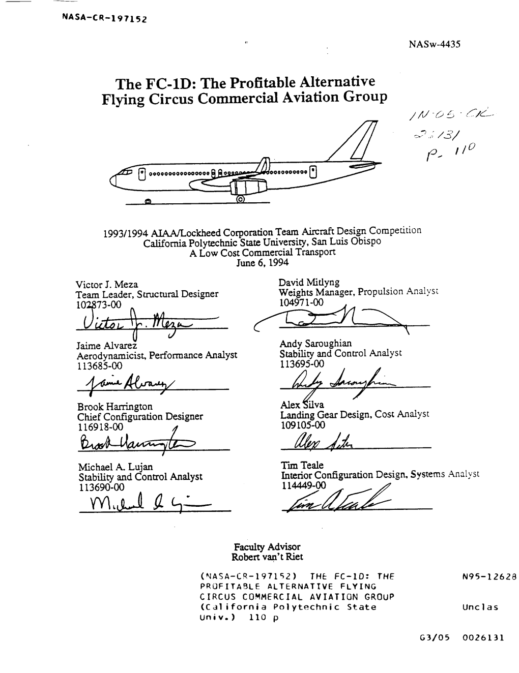 The Profitable Alternative Flying Circus Commercial Aviation Group .Q