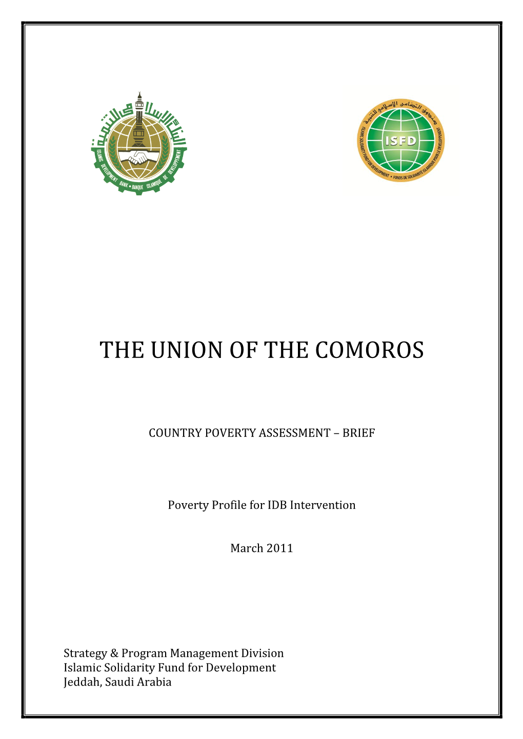 The Union of the Comoros