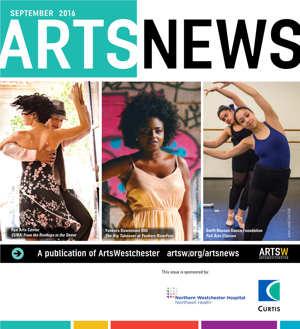 September 2016 Artsnews