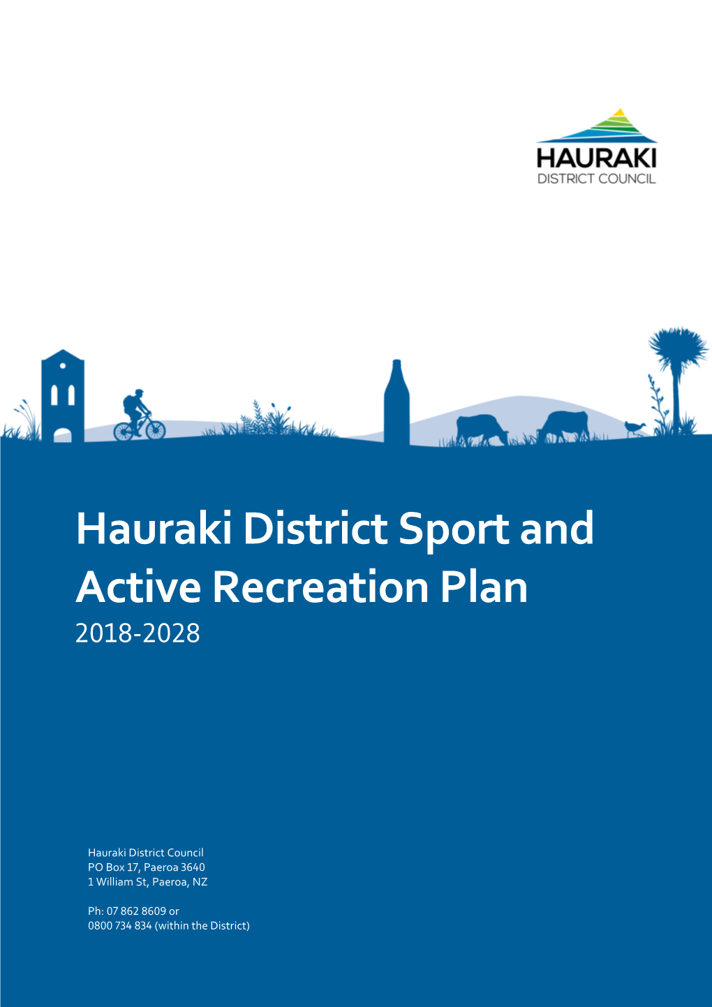 Sport and Active Recreation Plan 2018-2028