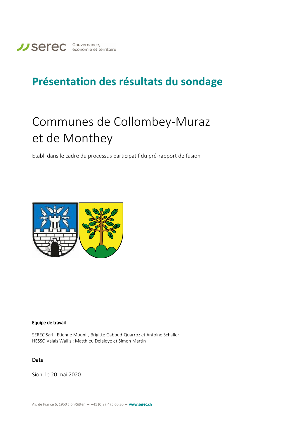 Communes De Collombey-Muraz Et De Monthey
