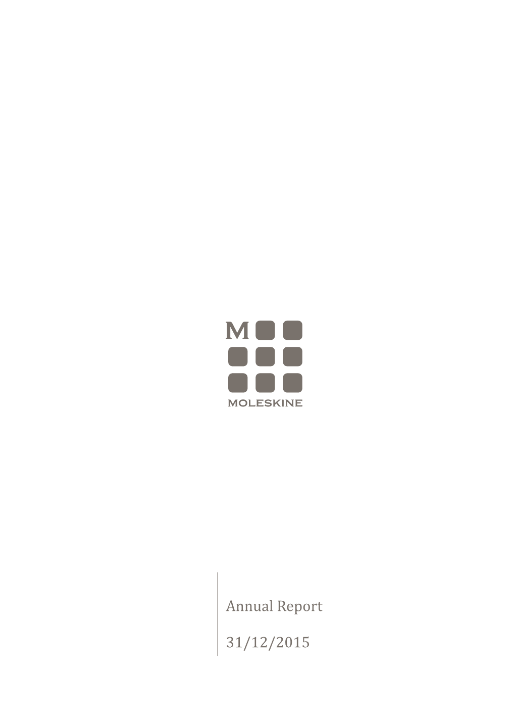 Annual Report 31/12/2015