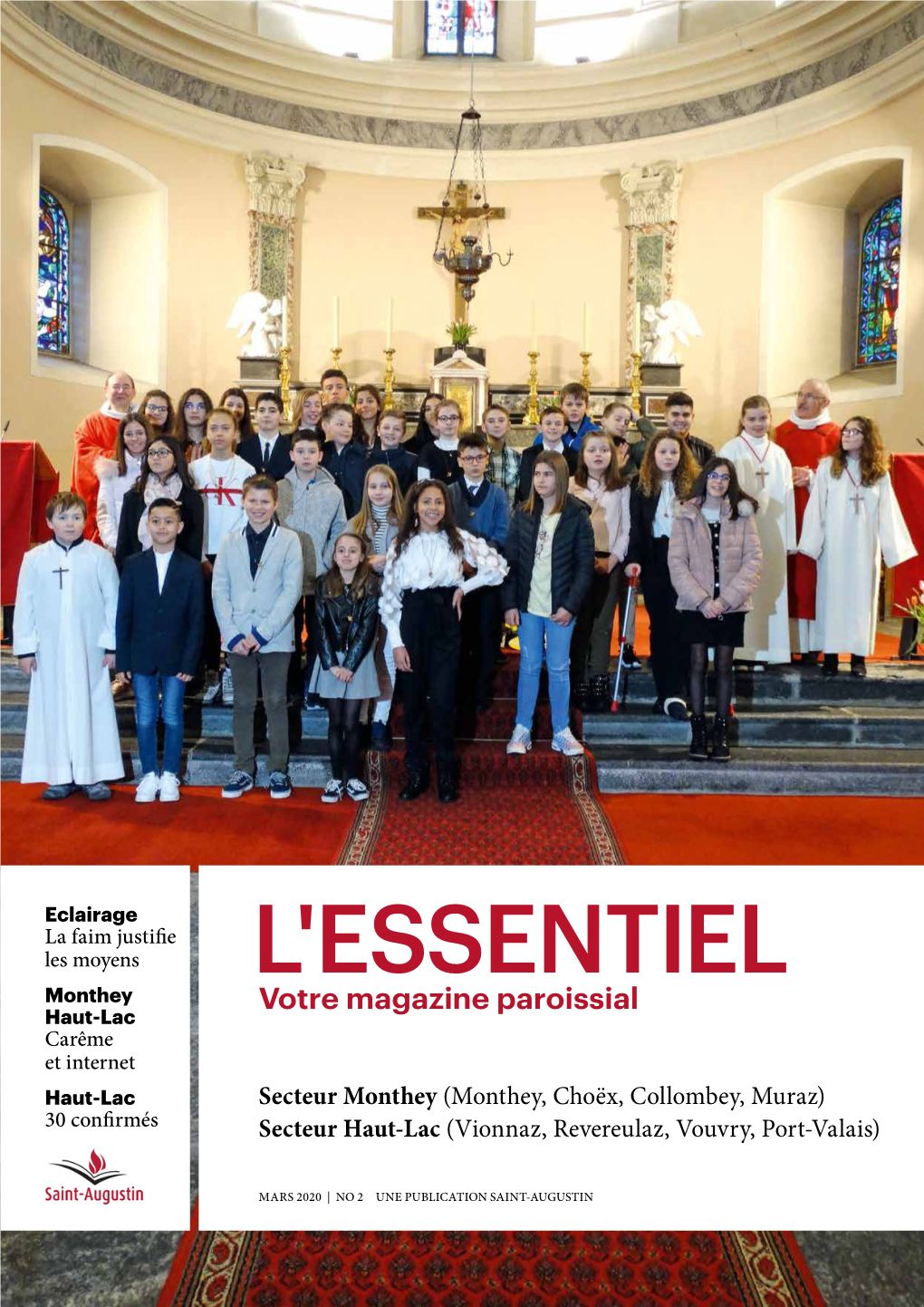 Mars 2020 | No 2 Une Publication Saint-Augustin Messes Du Secteur Monthey / Adresses