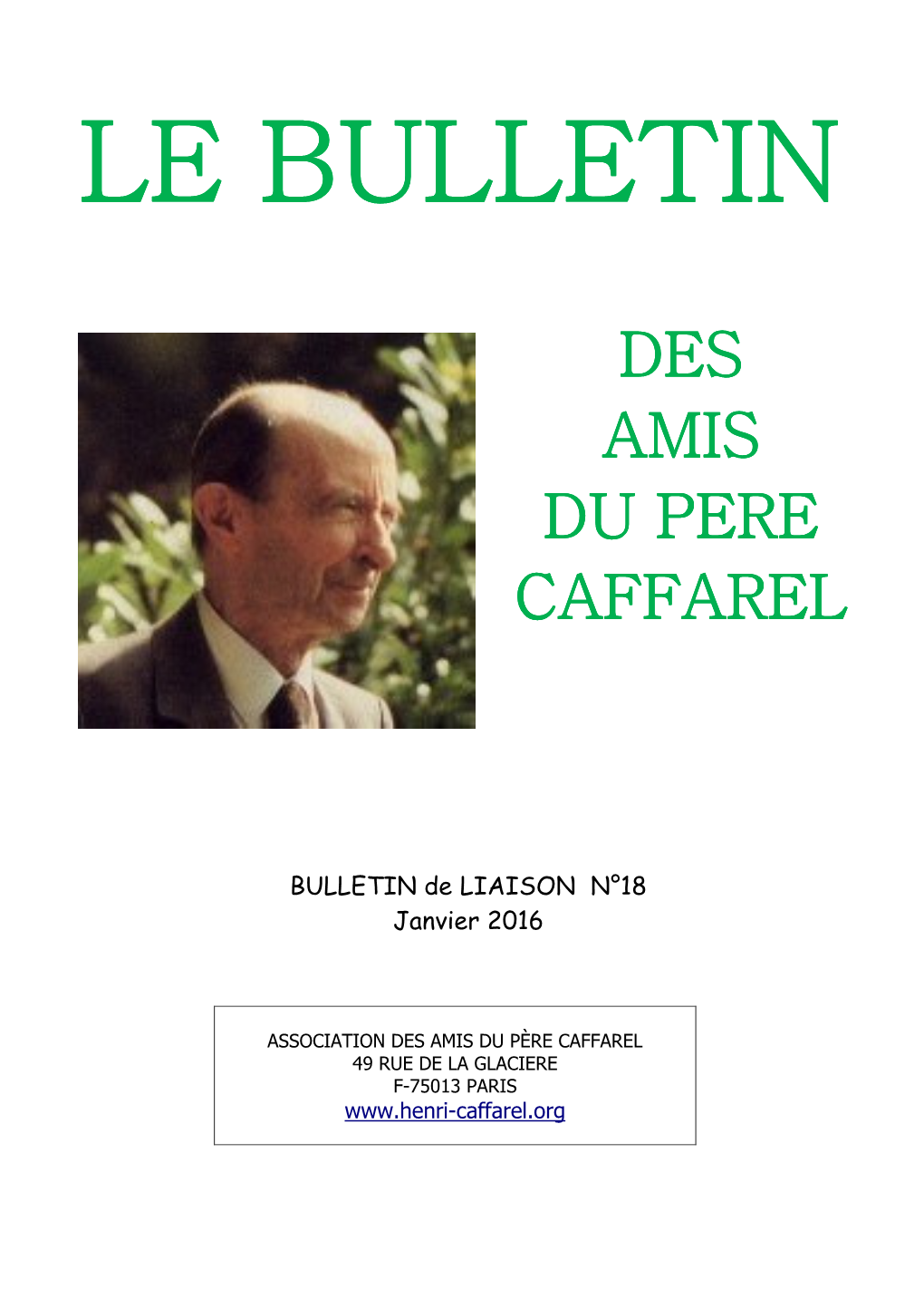 Bulletin N°18