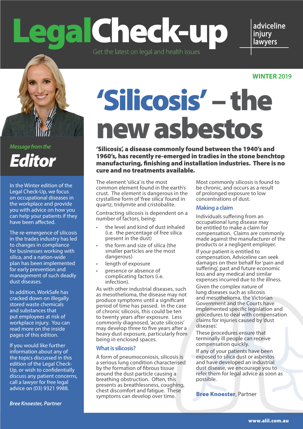 'Silicosis'– the New Asbestos