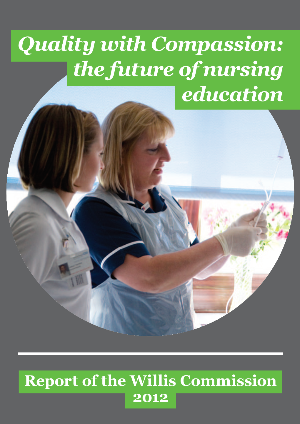 Quality with Compassion: the Future of Nursing Education. Report of the Willis Commission on Nursing Education, 2012