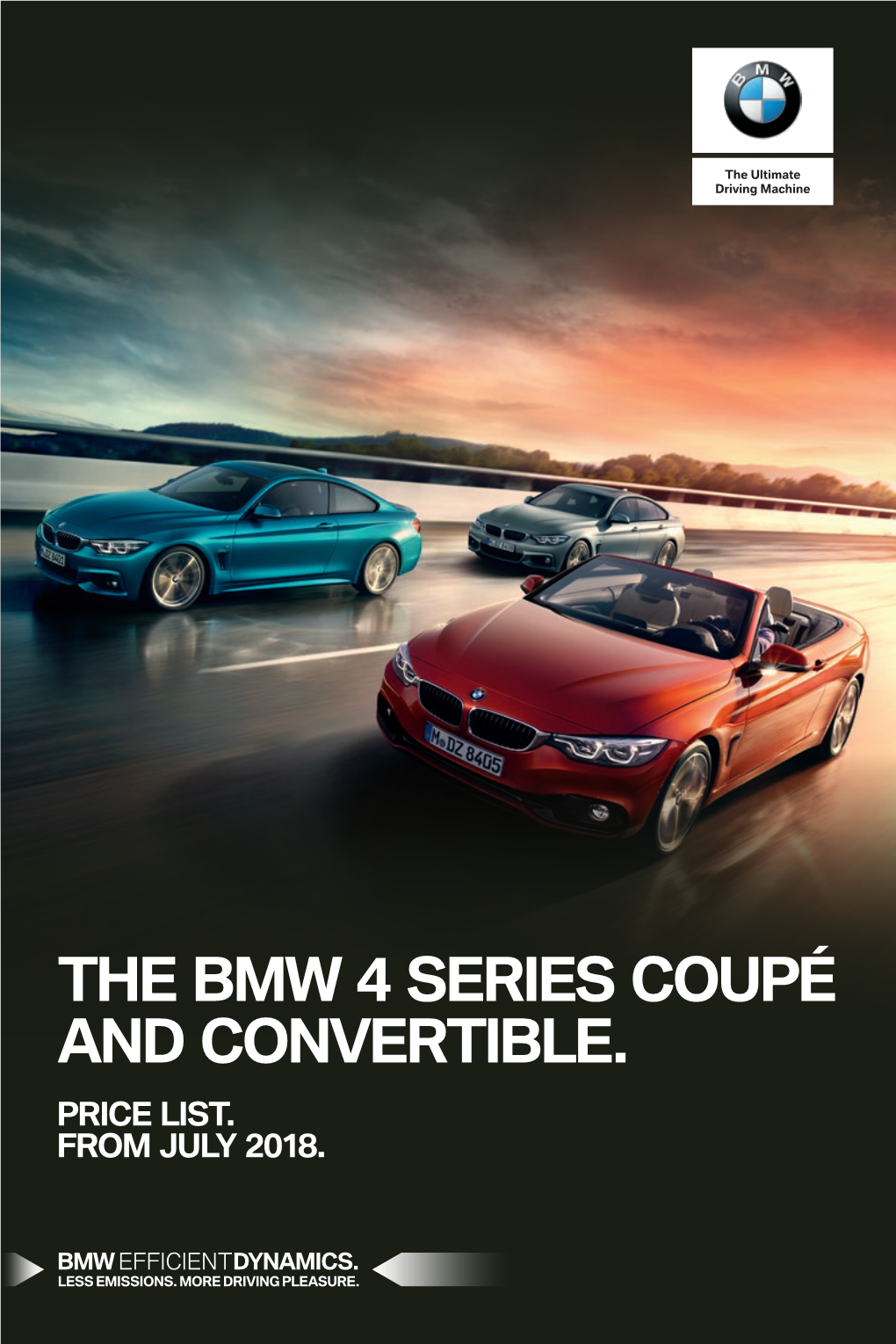 The Bmw 4 Series Coupé and Convertible. Price List