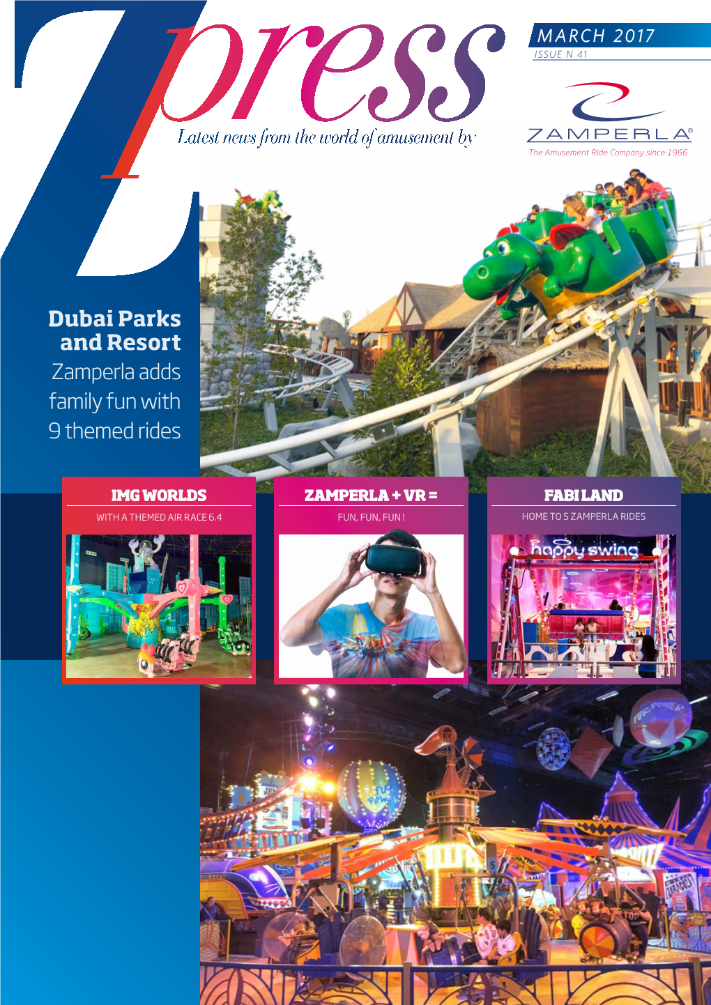 Dubai Parks and Resort Zamperla Adds Family Fun with 9 Themed Rides