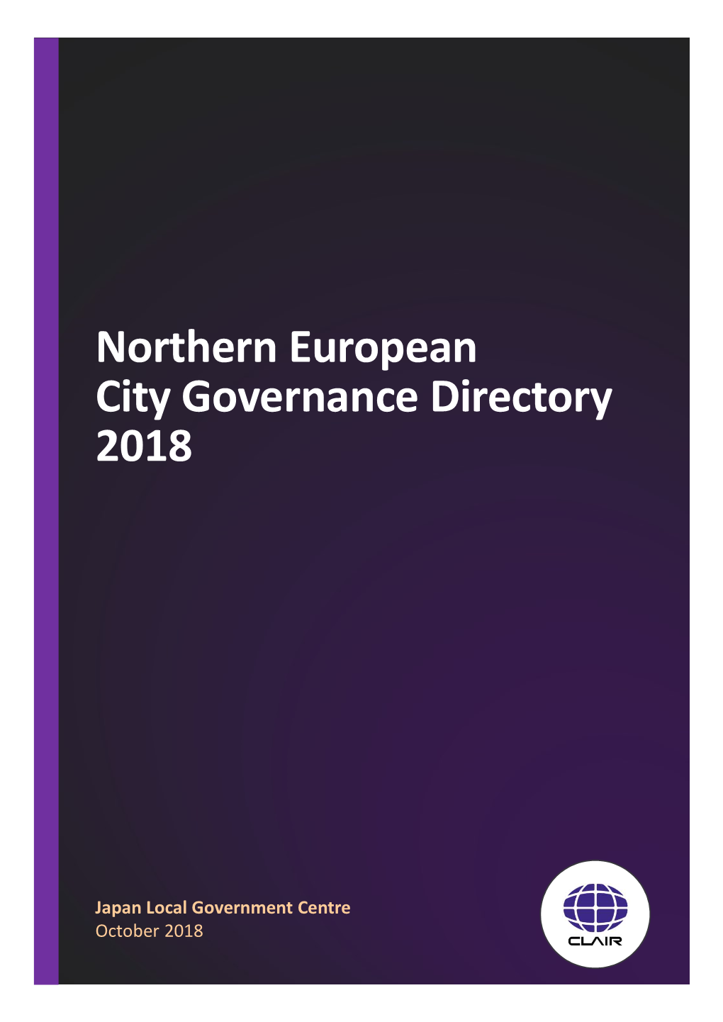 Northern European City Governance Directory 2018