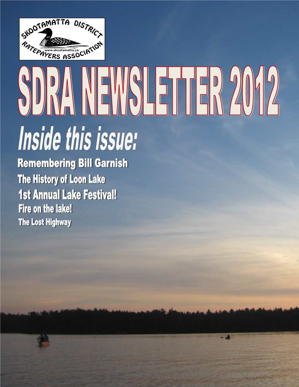 2012 SDRA Newsletter