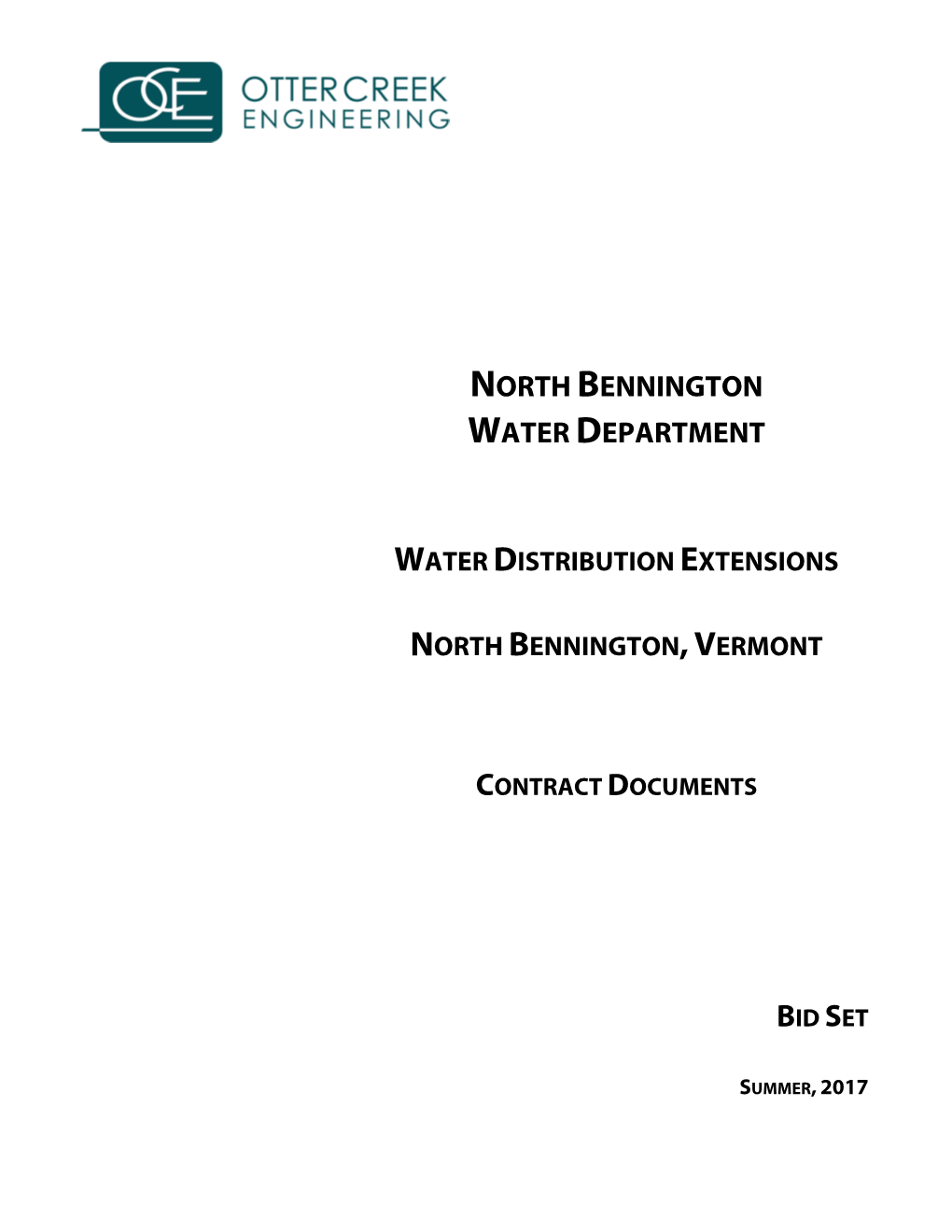 North Bennington Water Department