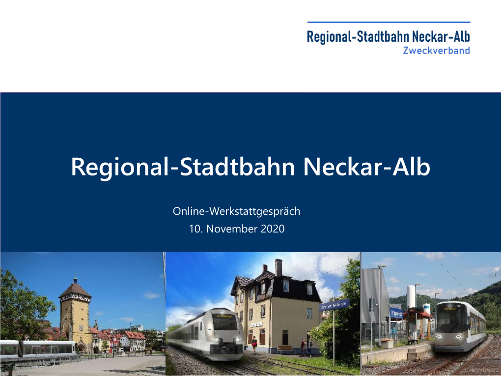 Regional-Stadtbahn Neckar-Alb