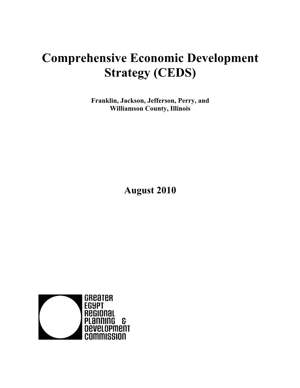 Comprehensive Economic Development Strategy (CEDS)