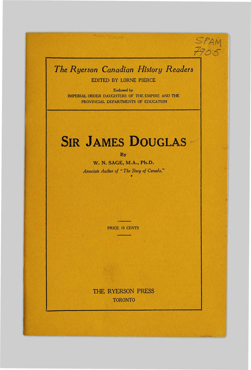 SIR JAMES DOUGLAS by W