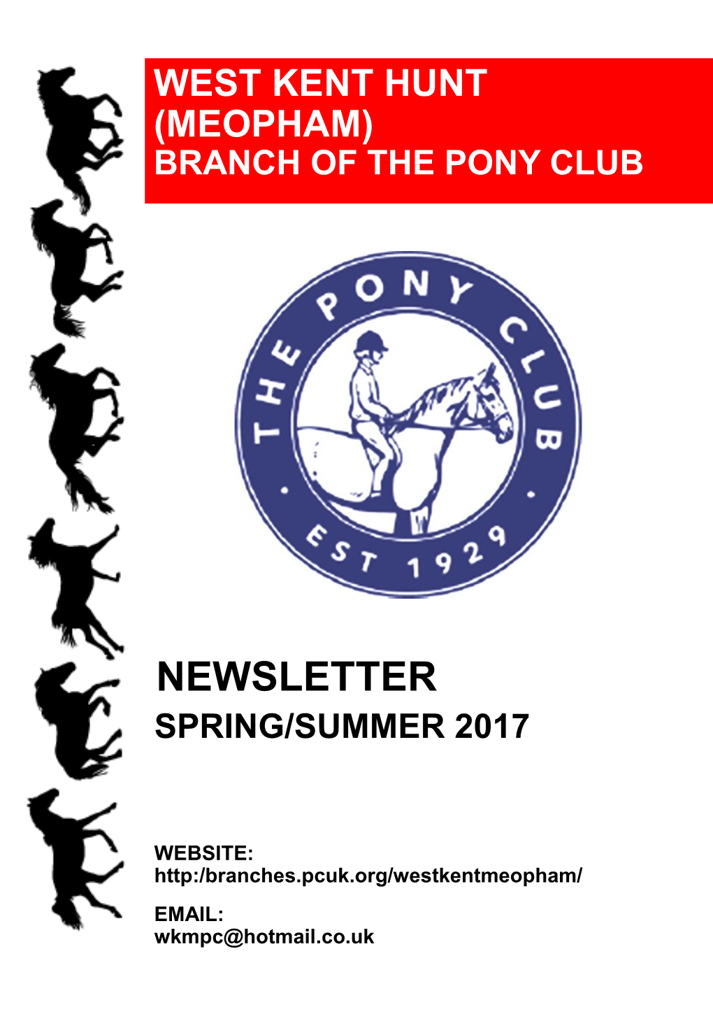 Newsletter Spring/Summer 2017