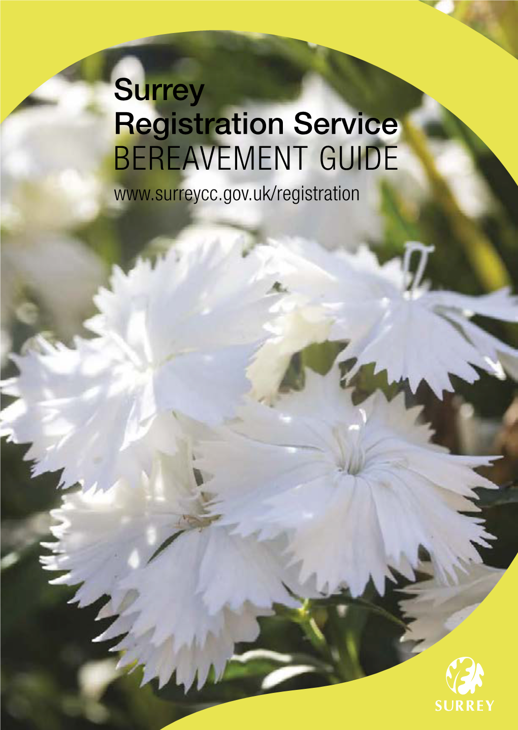 Surrey Registration Service Bereavement Guide