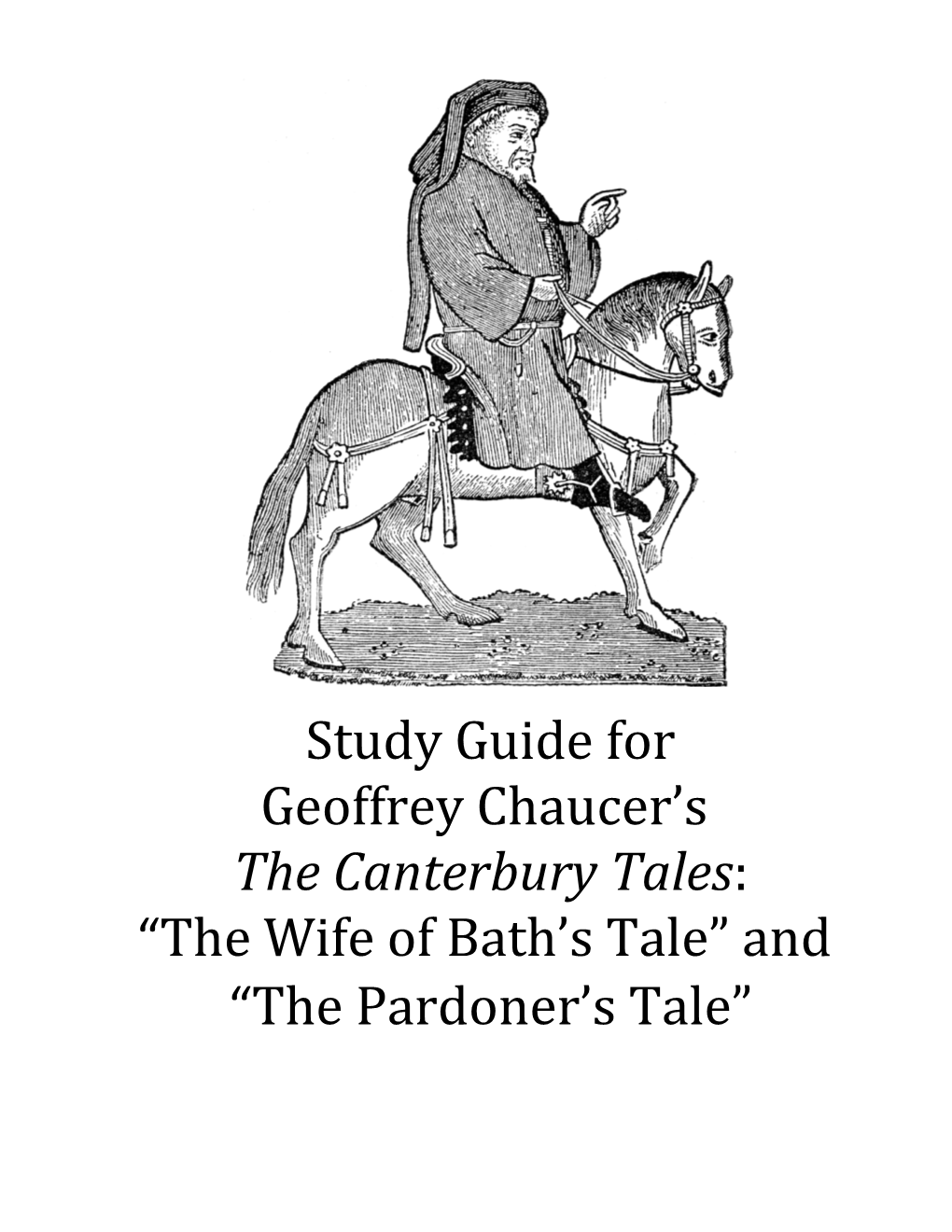 Canterbury Tales Packet KEY