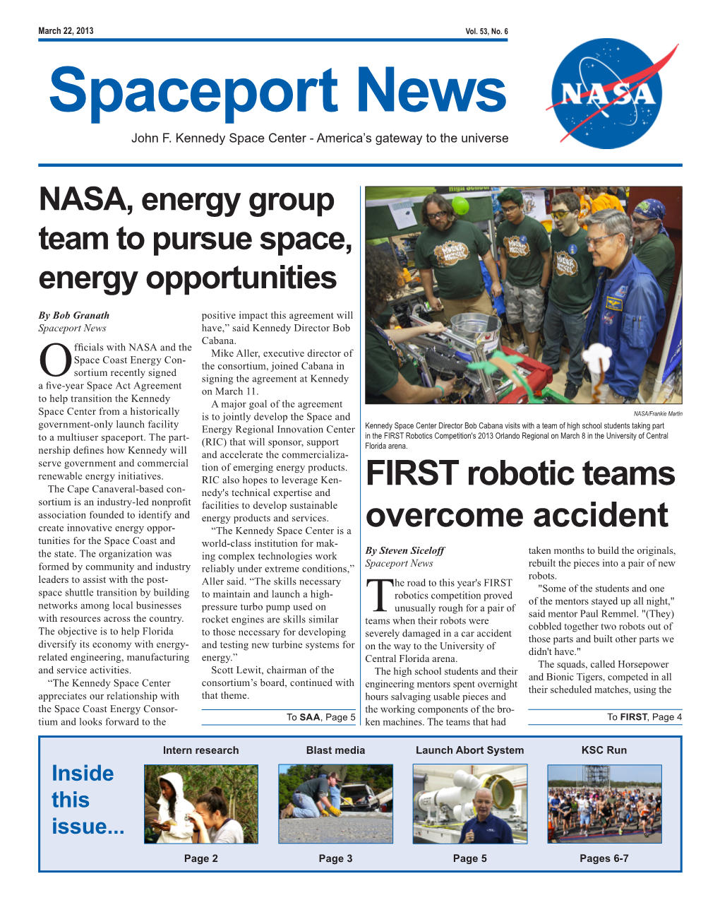 Spaceport News John F