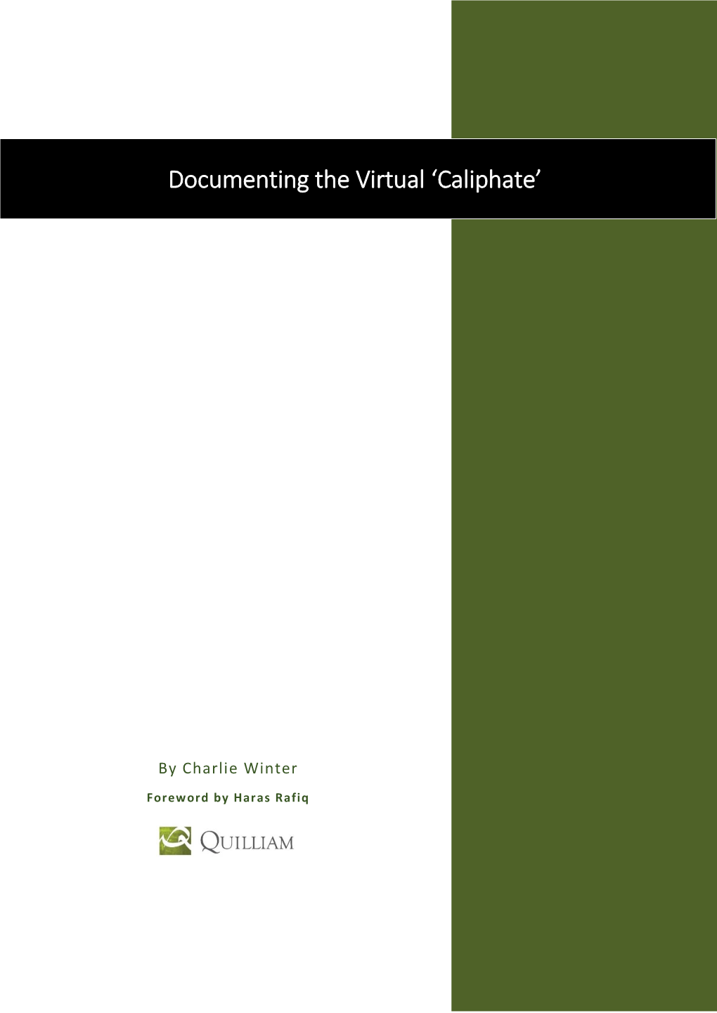 Documenting the Virtual 'Caliphate'