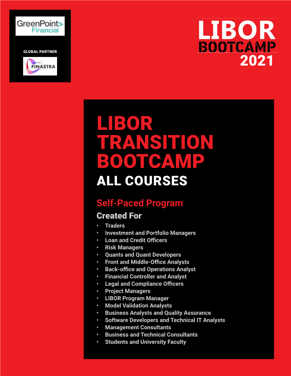 Libor Transition Bootcamp All Courses