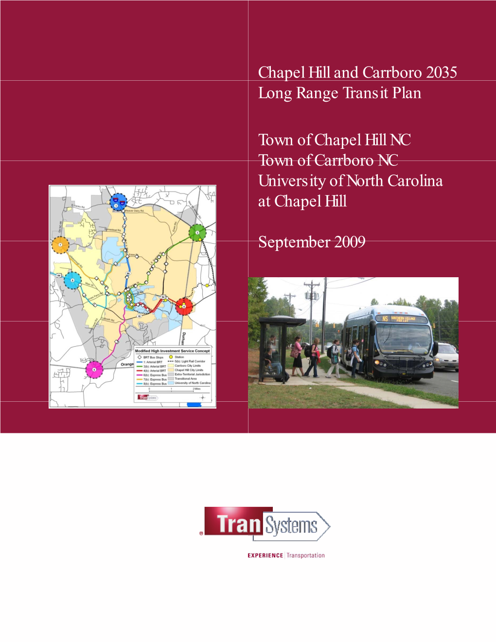 Chapel Hill and Carrboro 2035 P Long Range Transit Plan Town Of