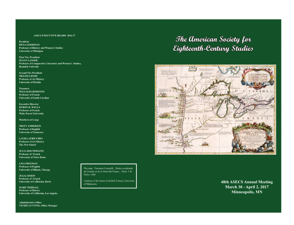 The American Society for Eighteenth-Century Studies