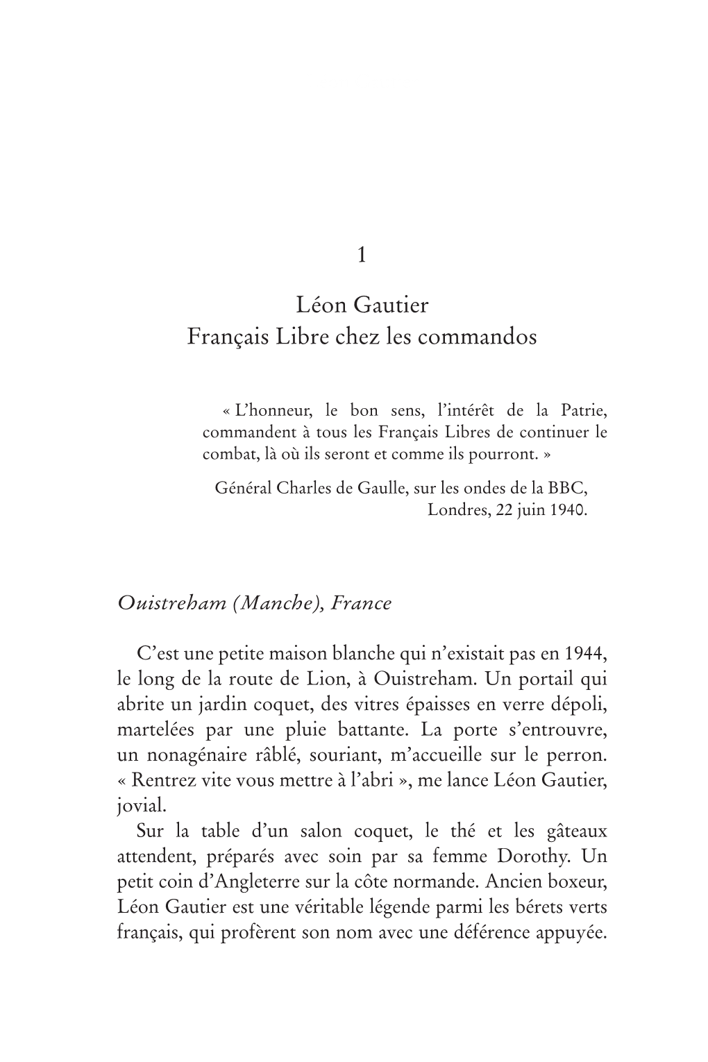 1 Léon Gautier Français Libre Chez Les Commandos