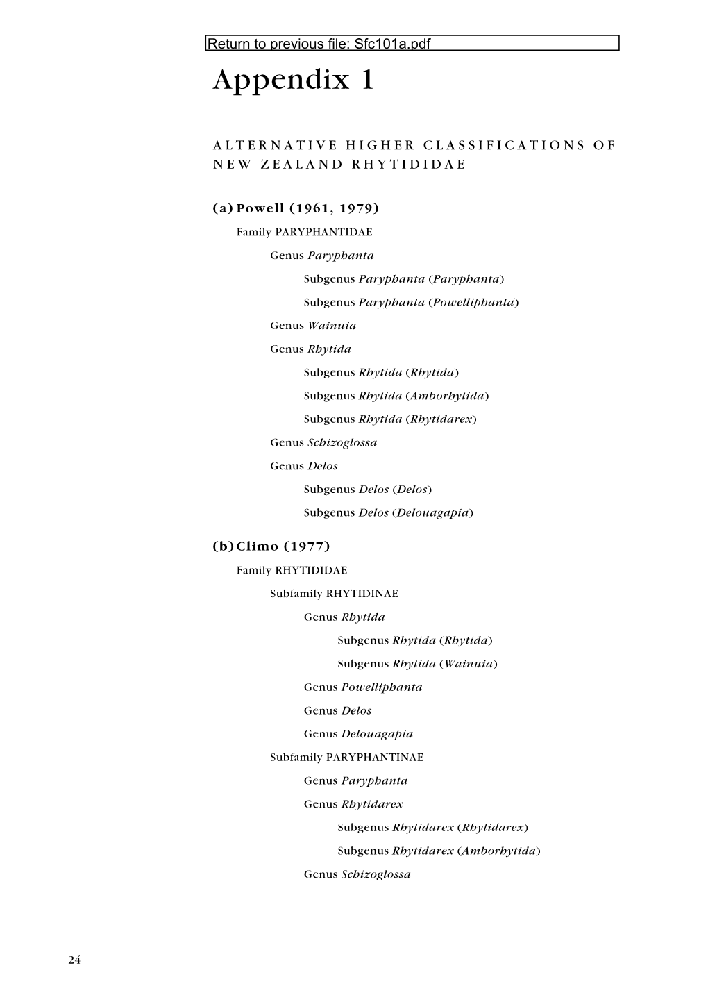 Distribution and Status of Native Carnivorous Land Snails In