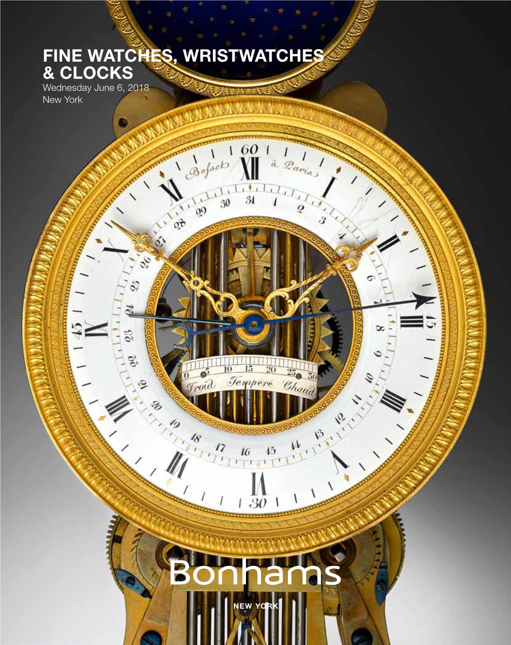 Fine Watches, Wristwatches & Clocks