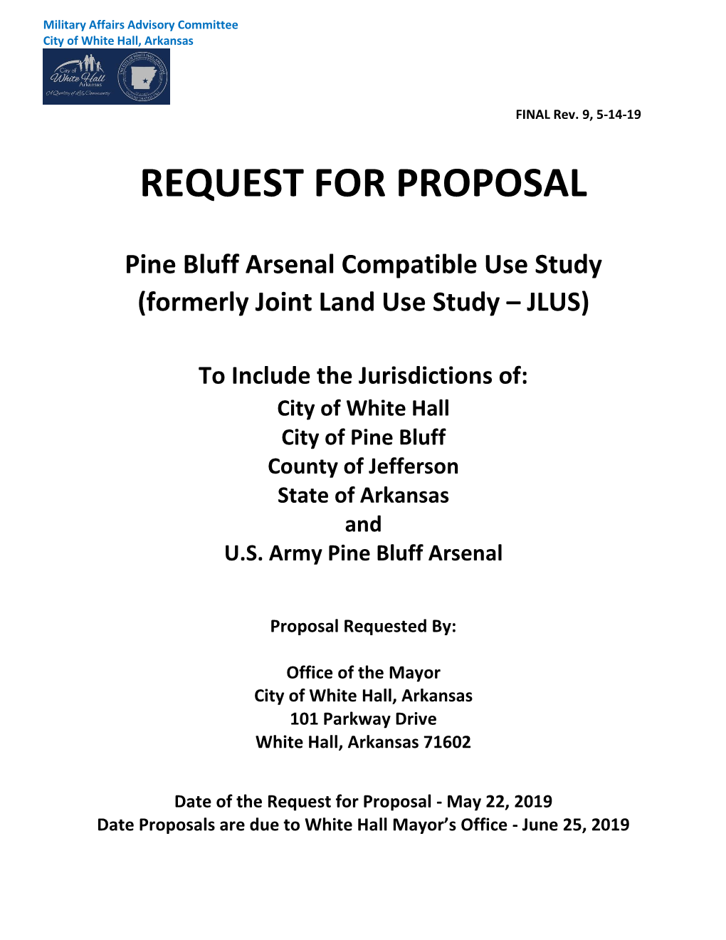 Request for Proposal