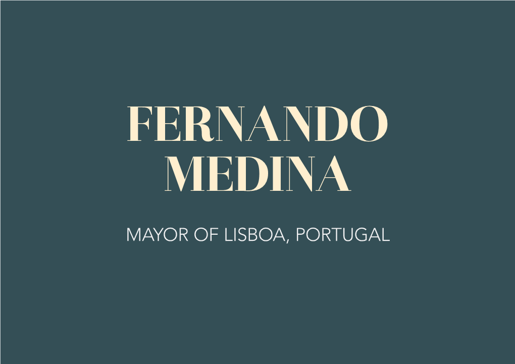 Mayor of Lisboa, Portugal