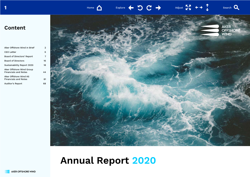 Annual Report 2020 2 Home Explore Adjust Search