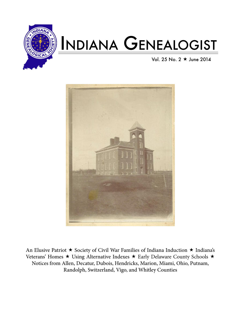 Indiana Genealogist Vol