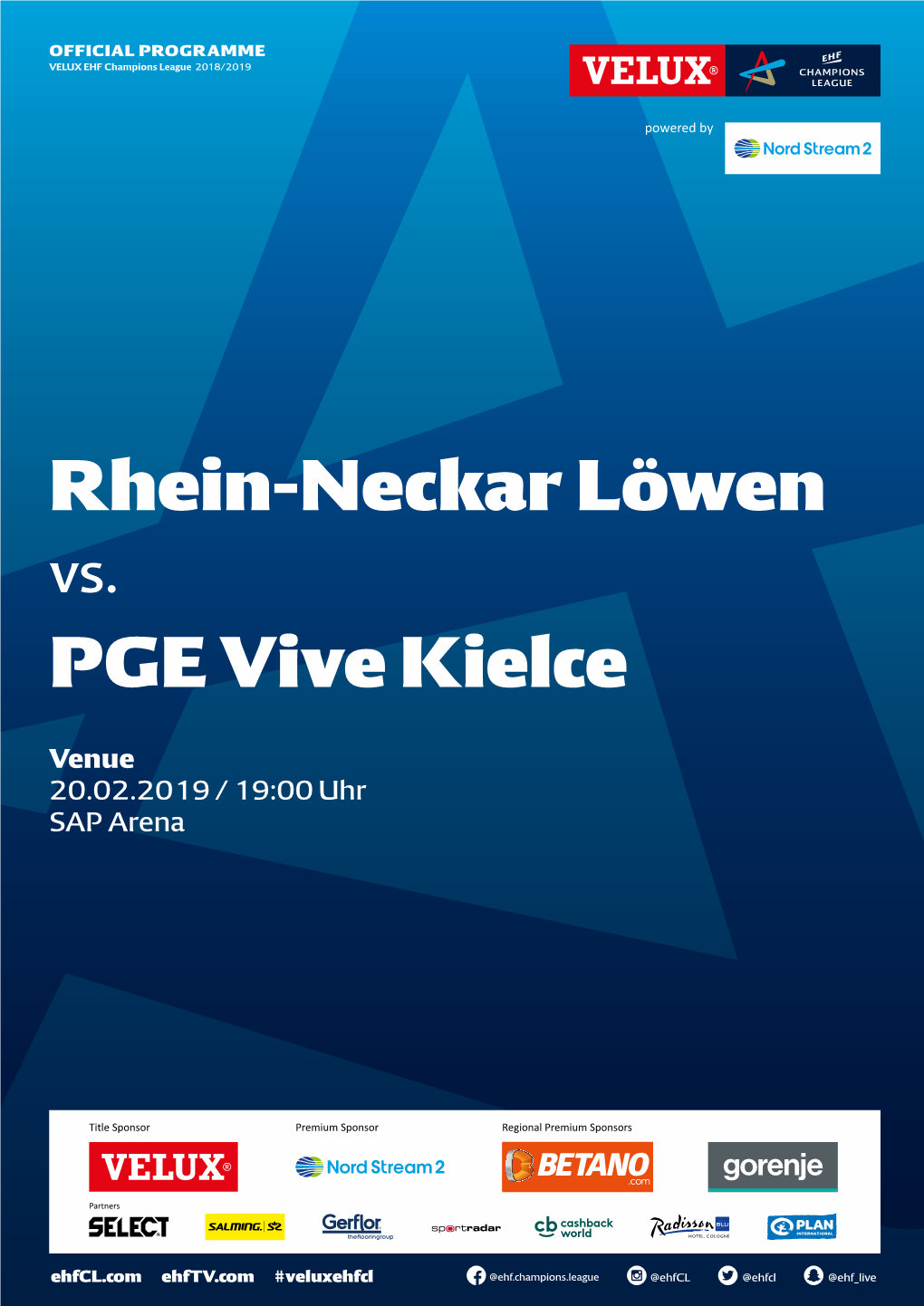 Rhein-Neckar Löwen PGE Vive Kielce
