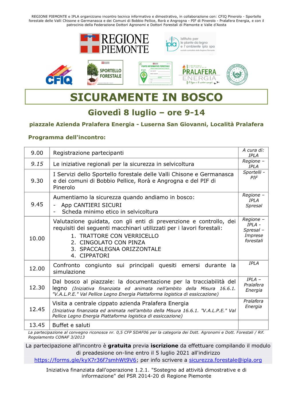 Sicuramente in Bosco